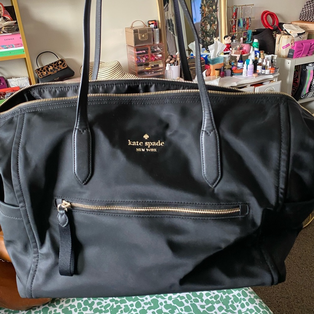 Kate Spade Chelsea Nylon Weekender Bag